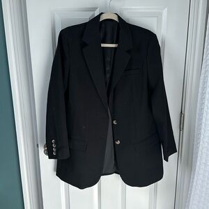Oversized Black Blazer